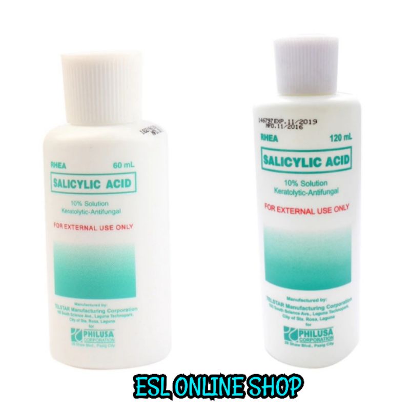 Rhea Salicylic Acid Keratolytic / AntiFungal 60ml / 120ml Shopee