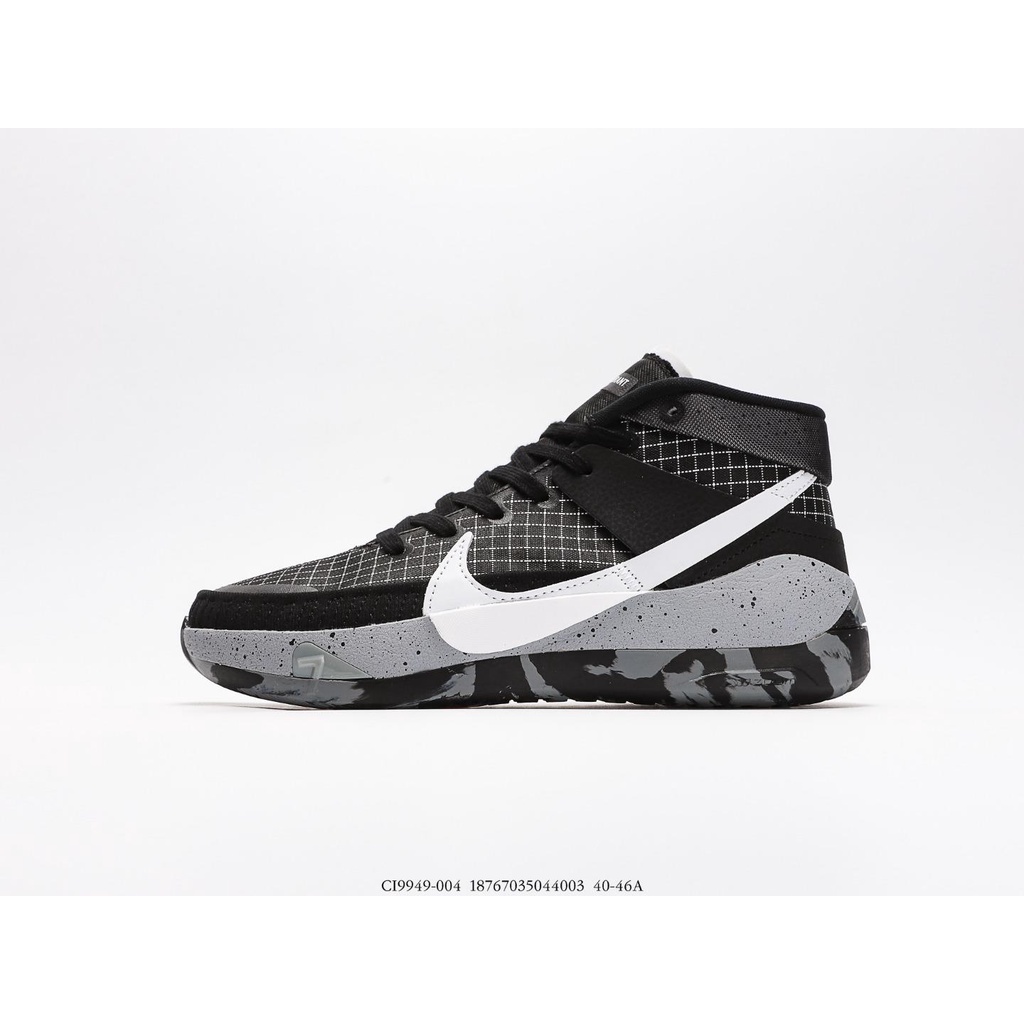 100Authentic Nike Zoom KD 13 EP "Oreo" Sports Basketball Shoes for Men