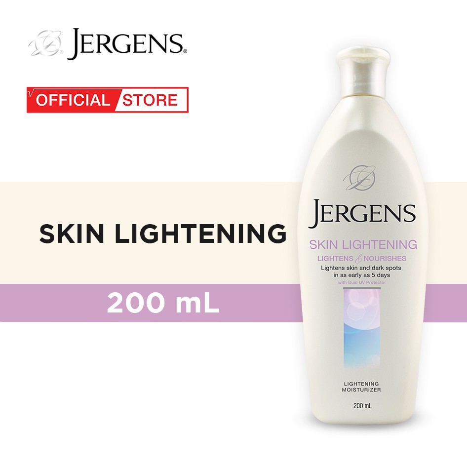 Jergens Skin Lightening Moisturizing Lotion Shopee Philippines