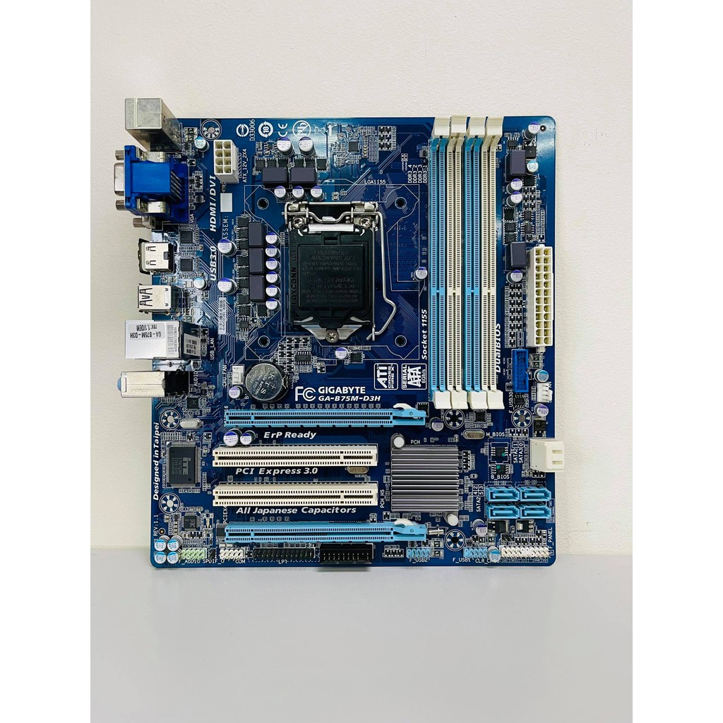 GIGABYTE GAB75MD3H Desktop 3RD GEN Motherboard B75 Socket LGA 1155 i3