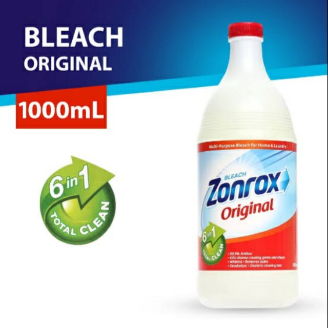 [Wholesale] 1000mL Original Zonrox Bleach Shopee Philippines