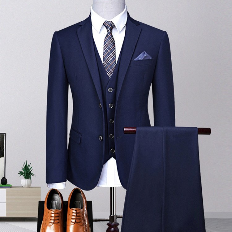 New men's suits casual threepiece suit wedding dress for groom