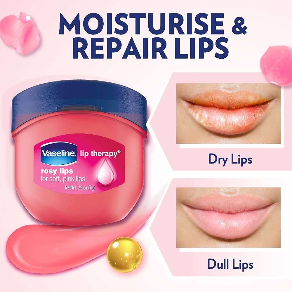 Vaseline Lip Therapy Rosy Lips Mini 7g Shopee Philippines