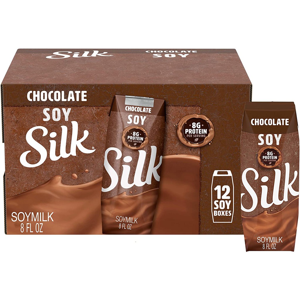 Silk Soy Milk Chocolate pack of 6 (6 X 236ml) Shopee Philippines