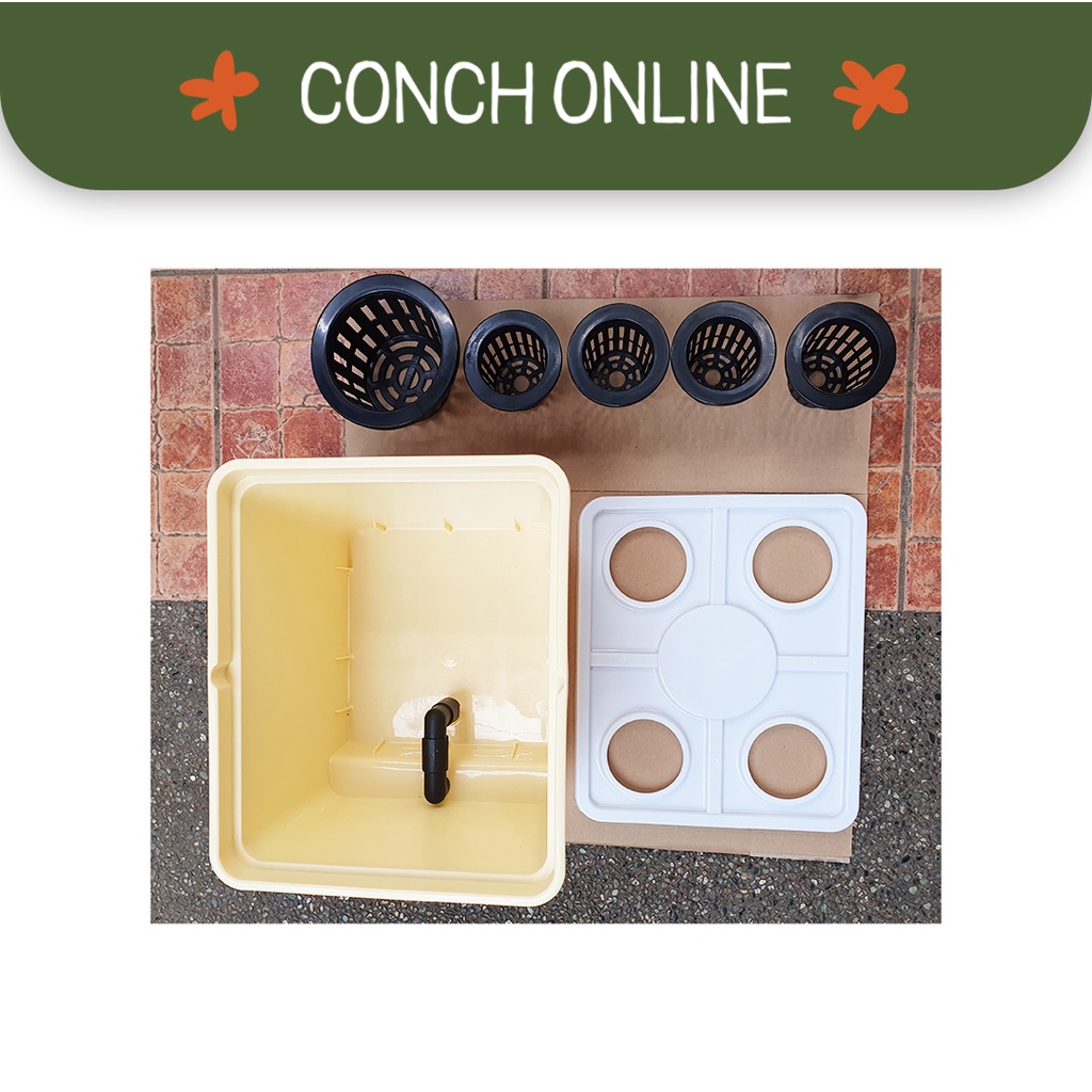 1 Set Dutch Bucket Bato Bucket Hydroponics Shopee Philippines