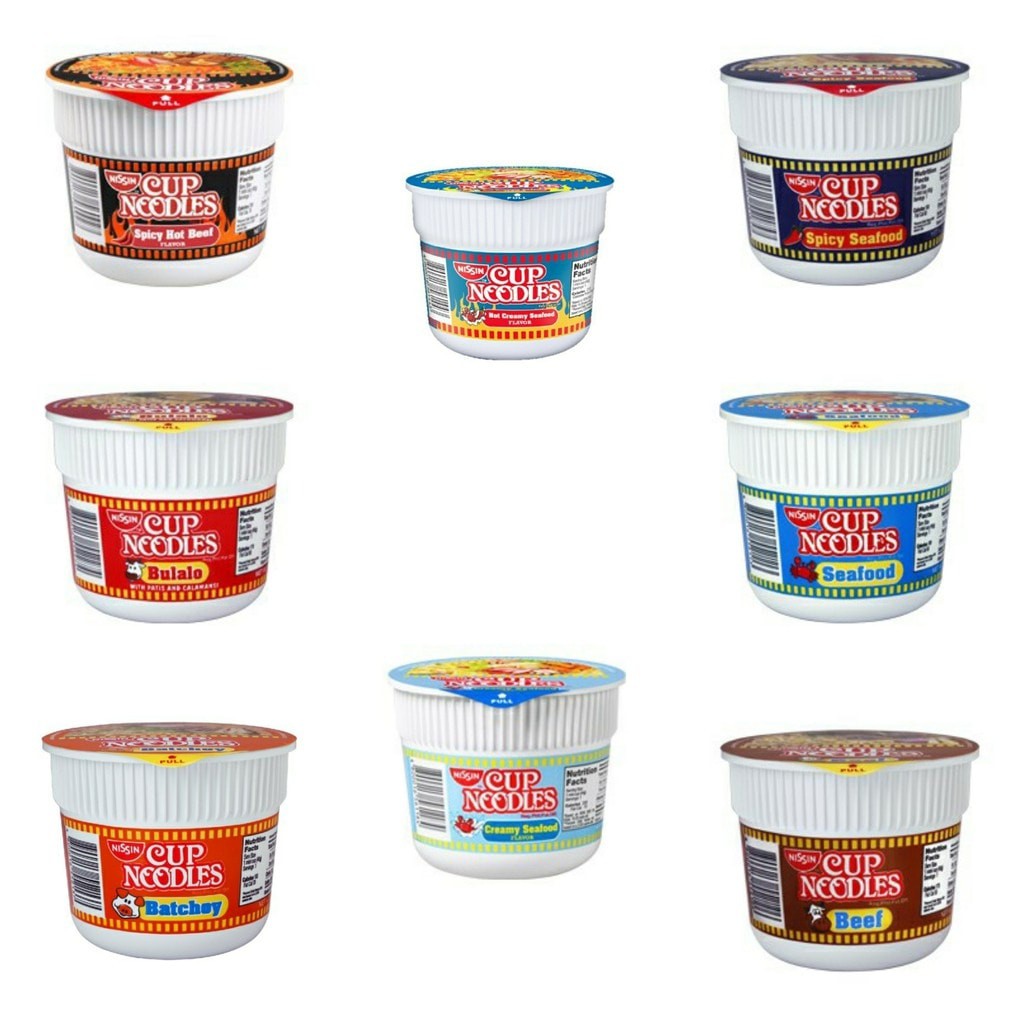 Nissin Cup Noodle's Mini with Flavor Shopee Philippines