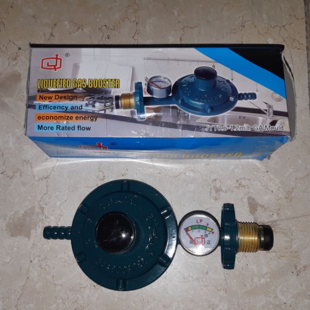 LPG Regulator with Gauge MGAS / Mgas Regulator / Tank Regulator Shopee Philippines