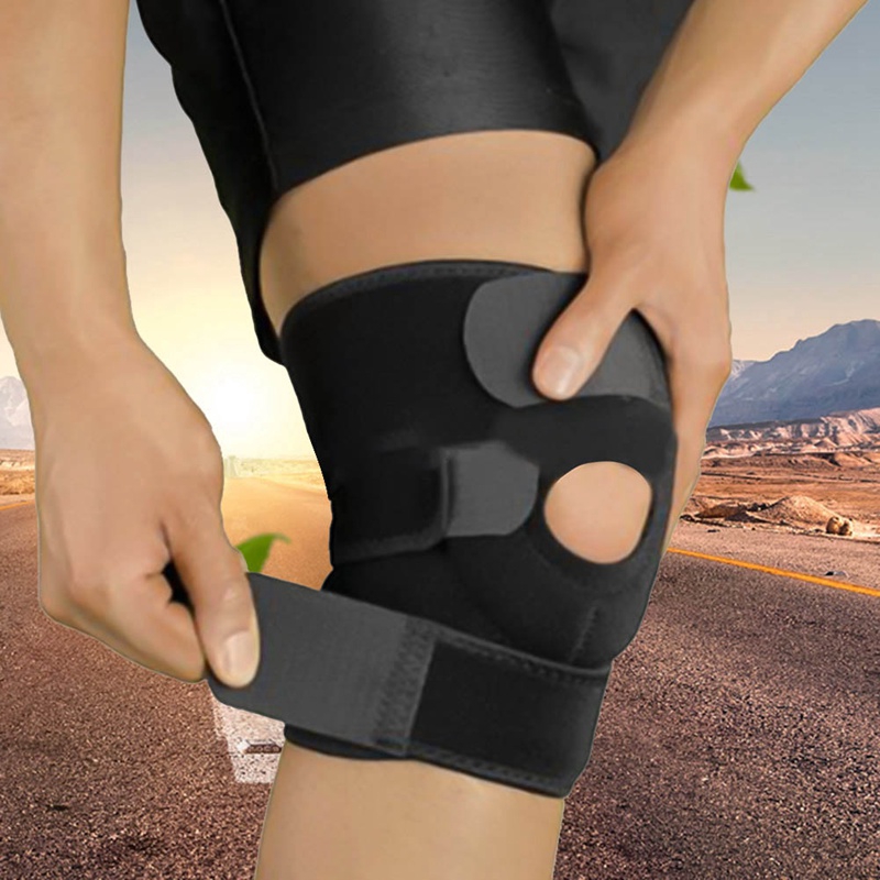 Knee Brace Support Neoprene Patella Stabilising Belt Adjustable Strap