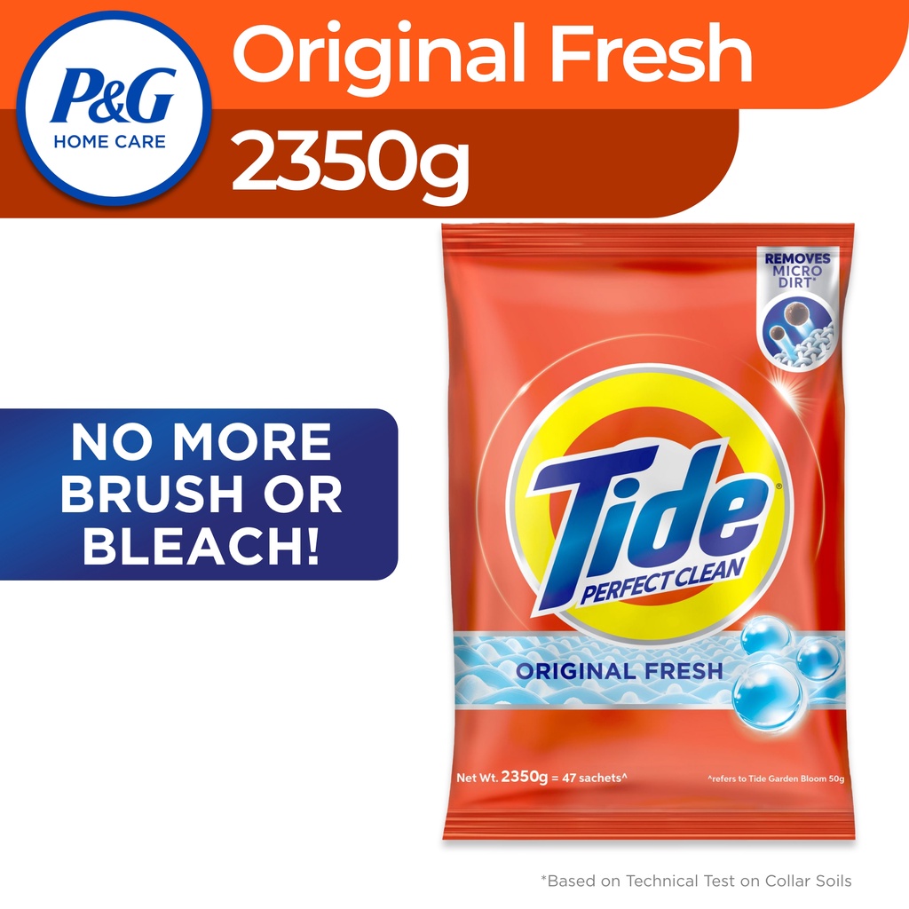Tide Perfect Clean Original Fresh Powder Detergent 2350g (Laundry Detergent, Laundry Powder