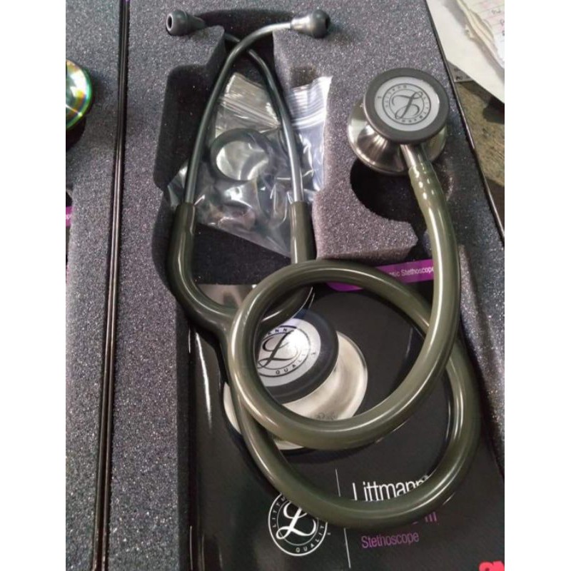 littmann Stethoscope Classic 3 Dark Olive Green Shopee Philippines