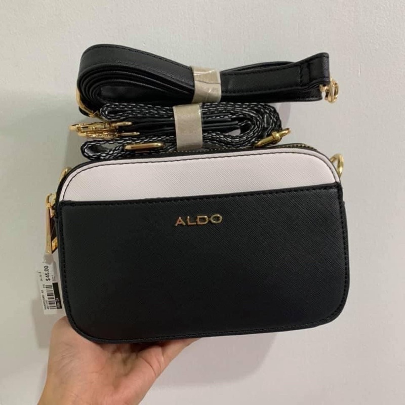 Aldo Camera Bag with Two Straps and Freebie Shopee Philippines