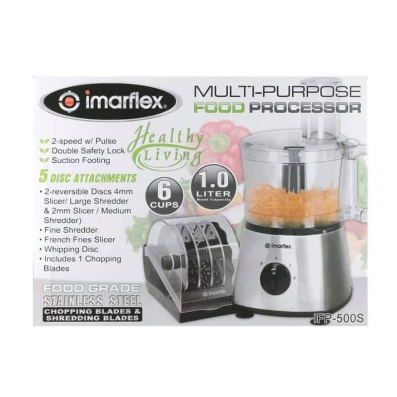Imarflex IFP500S Food Processor Shopee Philippines
