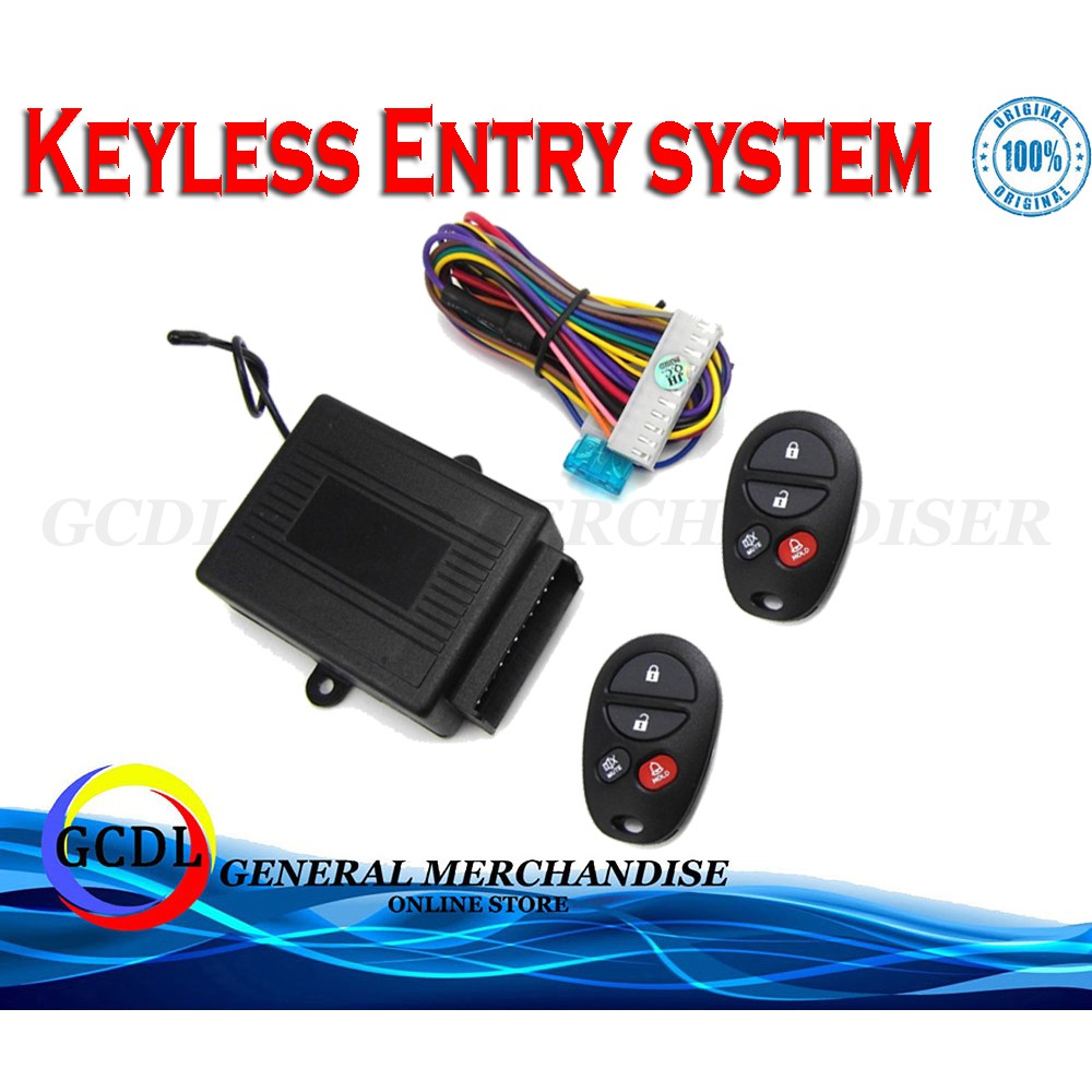 8199 Remote Control Central Locking Kit For Toyota Car Door Lock