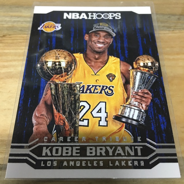 KOBE BRYANT 2017 NBA HOOPS Career Tribute 296 Best Buy Mint Lakers NBA Kobe Bryant Lakers