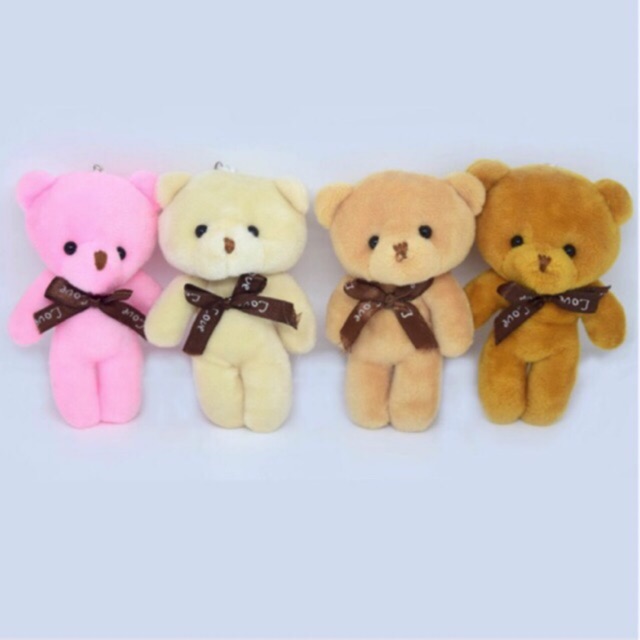 Houwsbaby Glow Teddy Bear with Bowtie Stuffed Animal Light Up Plush