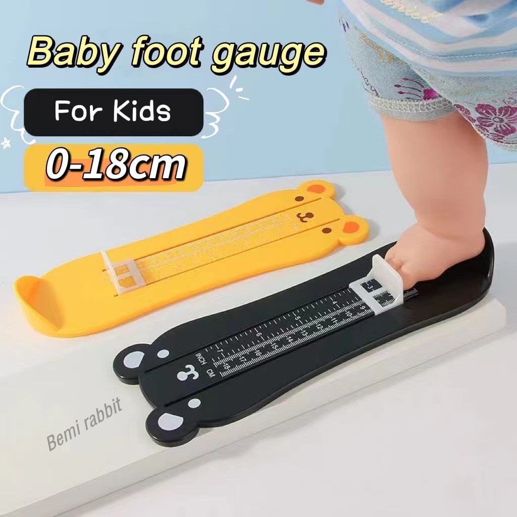 Baby Foot Shoe Size Measure Gauge Tool Kids Foot Measuring Device Foot