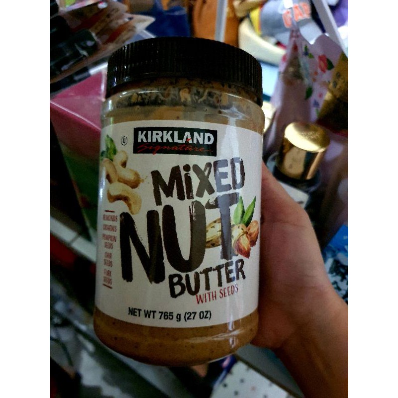 Kirkland Mixed Nuts Butter Spread with Superfood Seeds 765gms Shopee