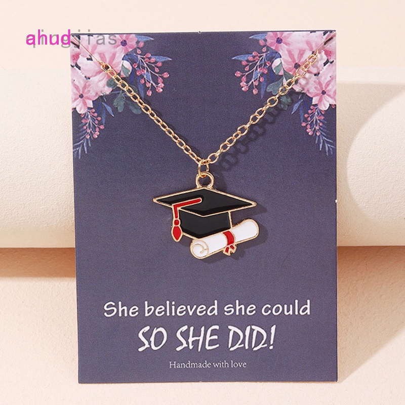 Class Of 2021 2022 Graduate Jewelry Graduation Hat Pendant Necklaces