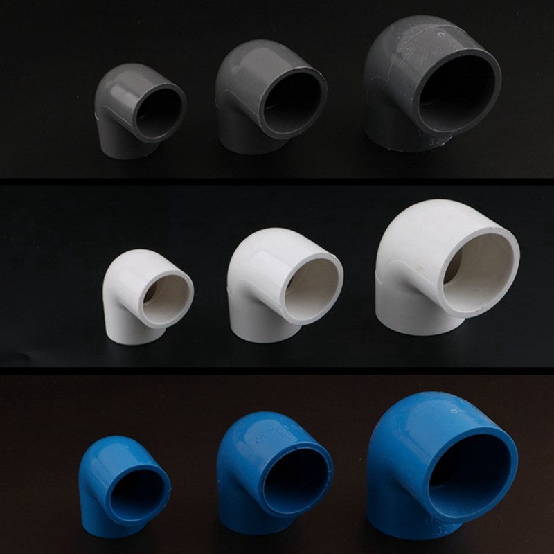 PVC Elbow Connector 20mm 25mm 32mm 40mm 50mm PVC Pipe Adapter Garden
