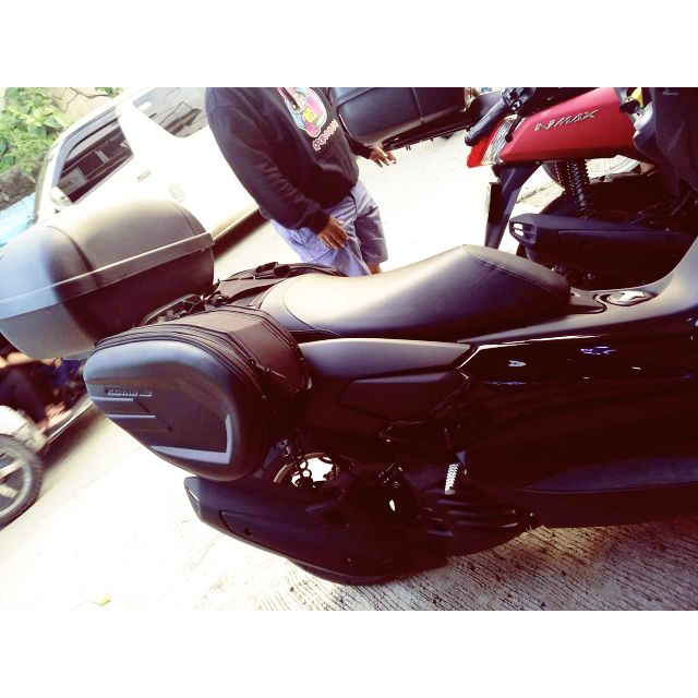 Motorcycle Saddle bag on NMAX 58L Shopee Philippines