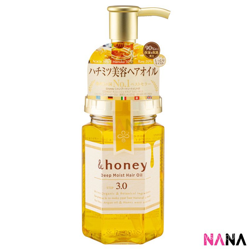 Genuine Guarantee VICREA & Honey Deep Moist Hair Oil Step 3.0 100ml