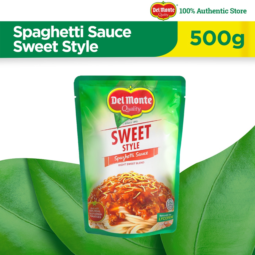 DEL MONTE Sweet Style Spaghetti Sauce the No. 1 Spaghetti Sauce in the