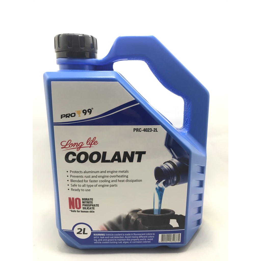 PRO 99 Coolant 2 Liters BLUE Ready to Use Shopee Philippines