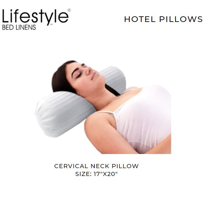 Canadian Lifestyle Hotel Cervical Neck Pillows Shopee Philippines