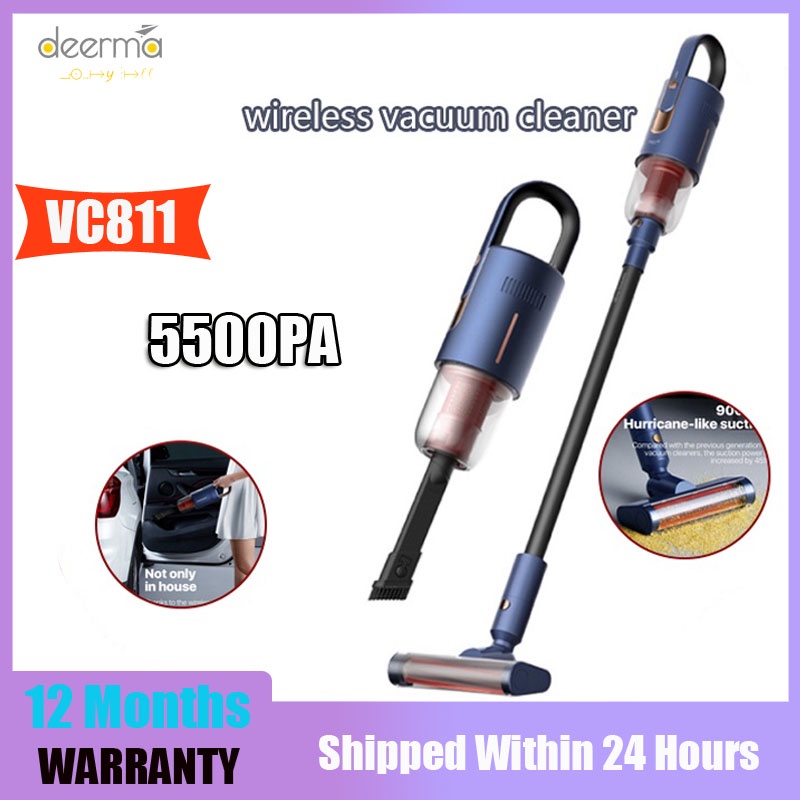 2021 New Deerma VC811 Handheld Cordless Vacuum Cleaner Automatic