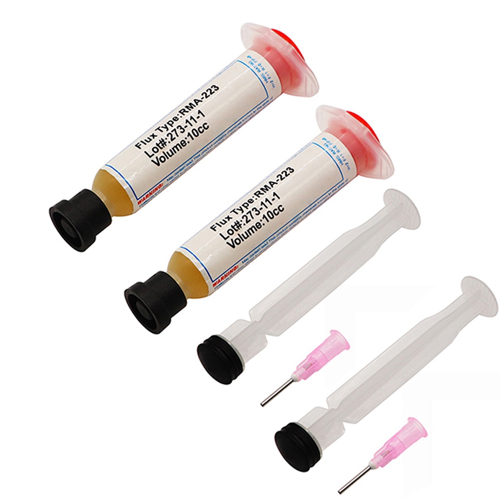 Needle Shaped 10cc Rma223 Solder Soldering Paste Flux Grease Noclean