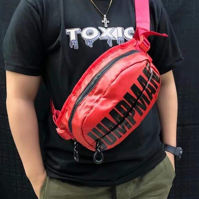 JORDAN BELT BAG "JUMPMAN RED" (OEM PREMIUM QUALITY) Shopee Philippines