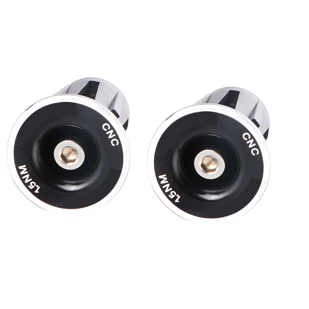 1 Pair MTB Handlebar Cap Road Bicycle Aluminum Alloy Grips End Mountain