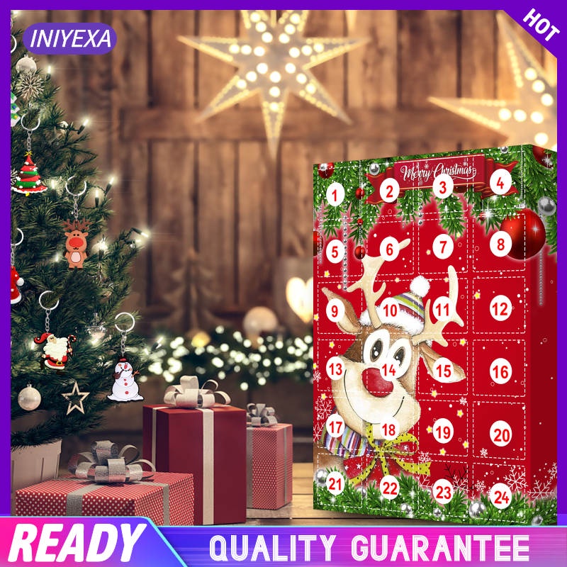 none Christmas count down Advent Calendars Blind Box, 24 Days of