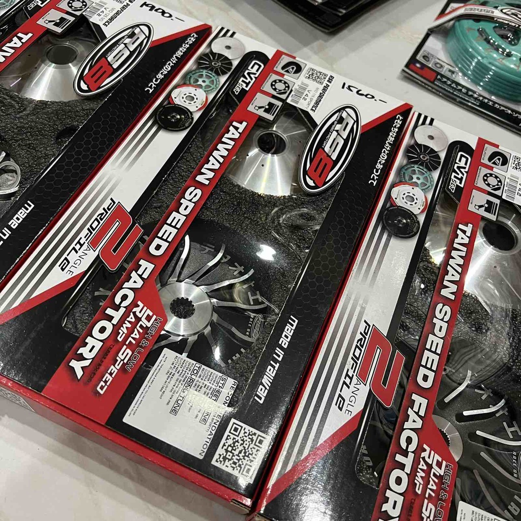 RS8 PULLEY SET WITH DRIVE FACE V4.2 for M3 / SPORTY / NMAX / CLICK150