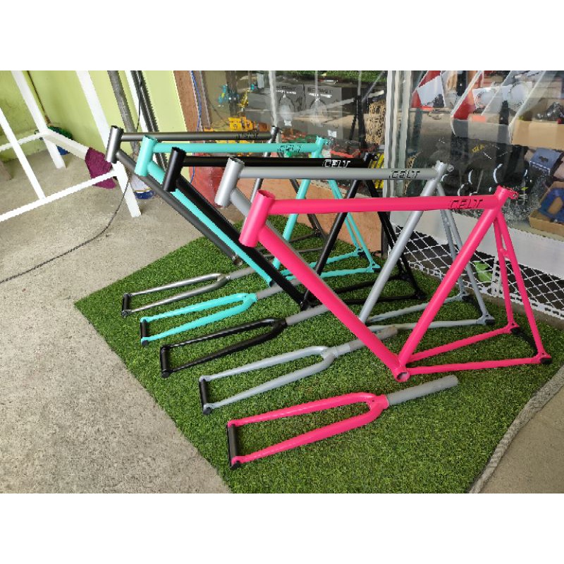 CELT FRAME & FORK / CELT FIXIE FRAME/ FIXED GEAR Shopee Philippines