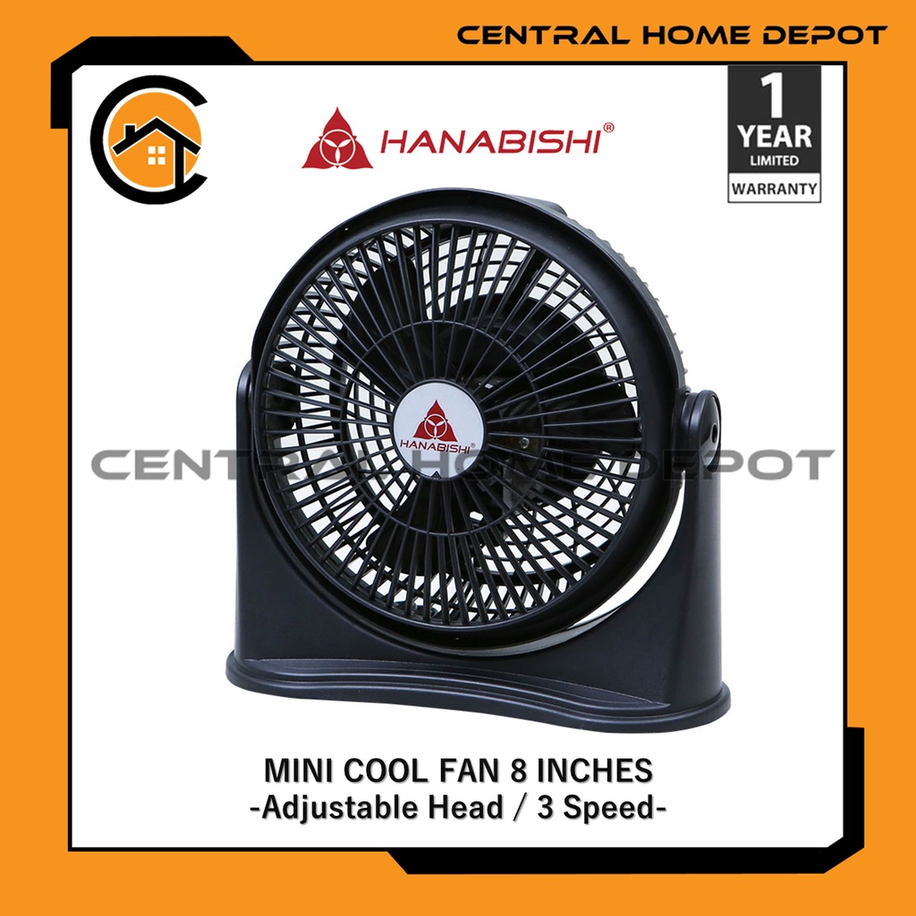 Hanabishi Mini Cool Desk Fan / HCF801 tbel Shopee Philippines