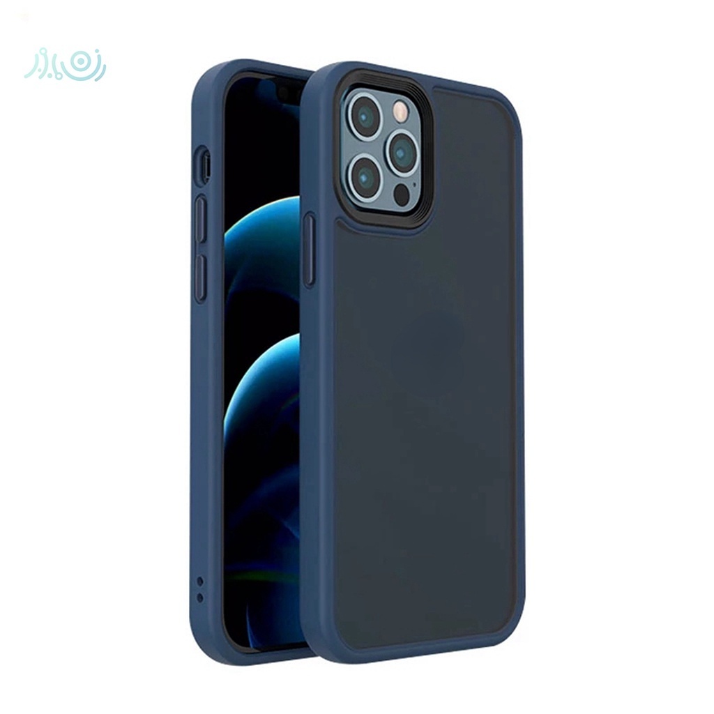 Metal Button Skin Case compatible for iPhone 11 12 Pro Max Shock Casing