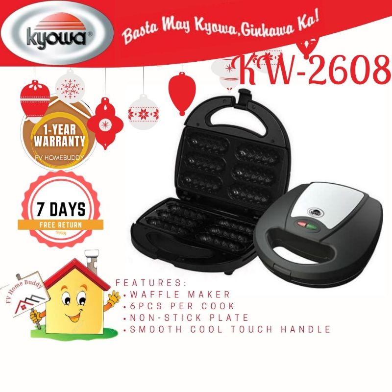 Kyowa Hotdog Waffle Maker KW2608 Shopee Philippines