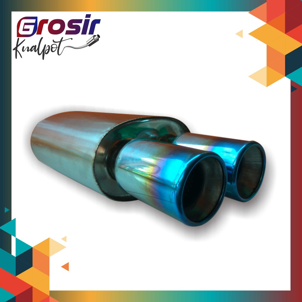 Muffler / Muffler InitialD Exhaust V12 Car Exhaust (Bass Adem) 100