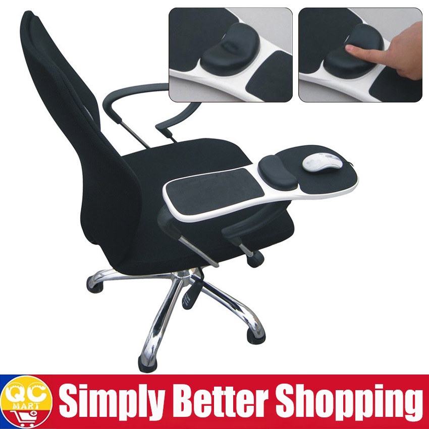 Gaming Mouse Pad for Chair Home Office Wrist Mouse Pad Chair Armrest