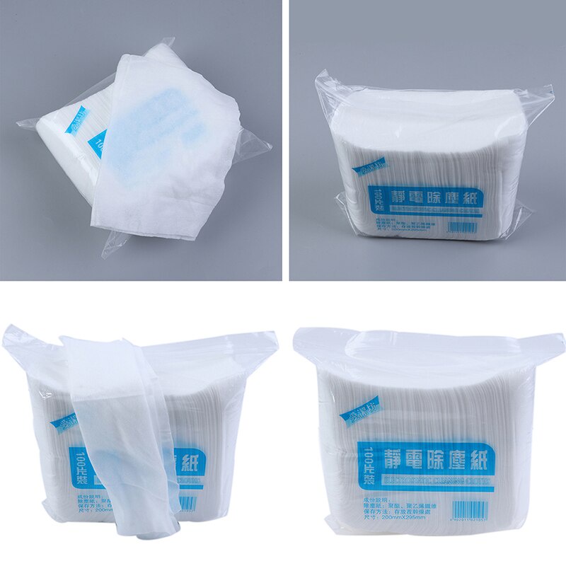 1pack/100 sheets Microfiber Floor Cloth Disposable Floor Cleaning Wipes