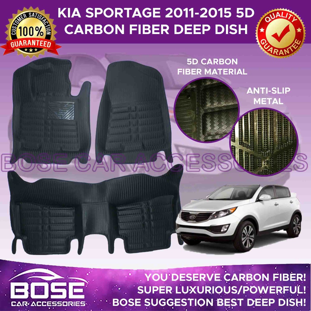 5D Deep Dish for Kia Sportage 2011 2015 OLD 2016 2020 NEW Deep Dish