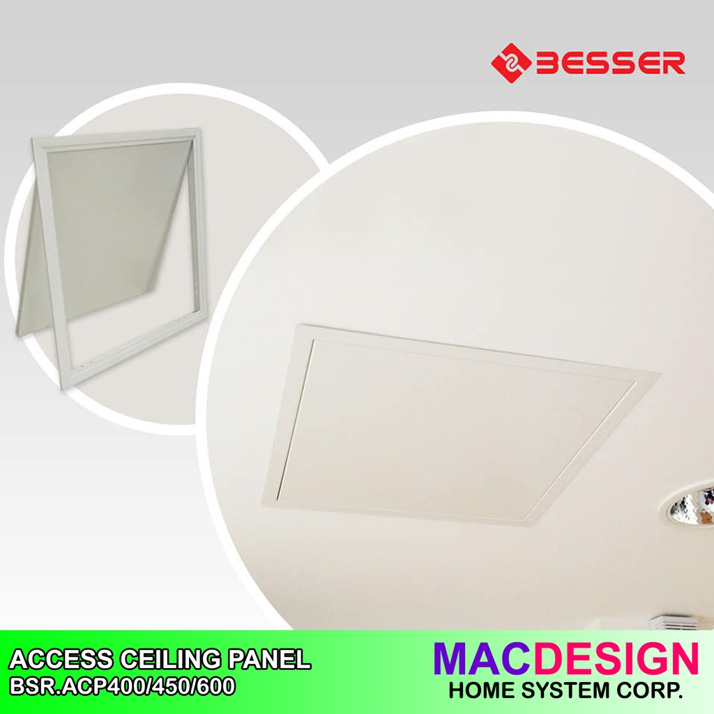 ACCESS DOOR FOR CEILING PANEL 600MM X 600MM, WHITE Shopee Philippines
