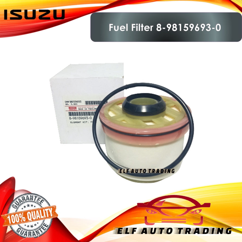 Fuel Filter (8981596930) Isuzu Dmax (2012 2020), MuX (2014 2020