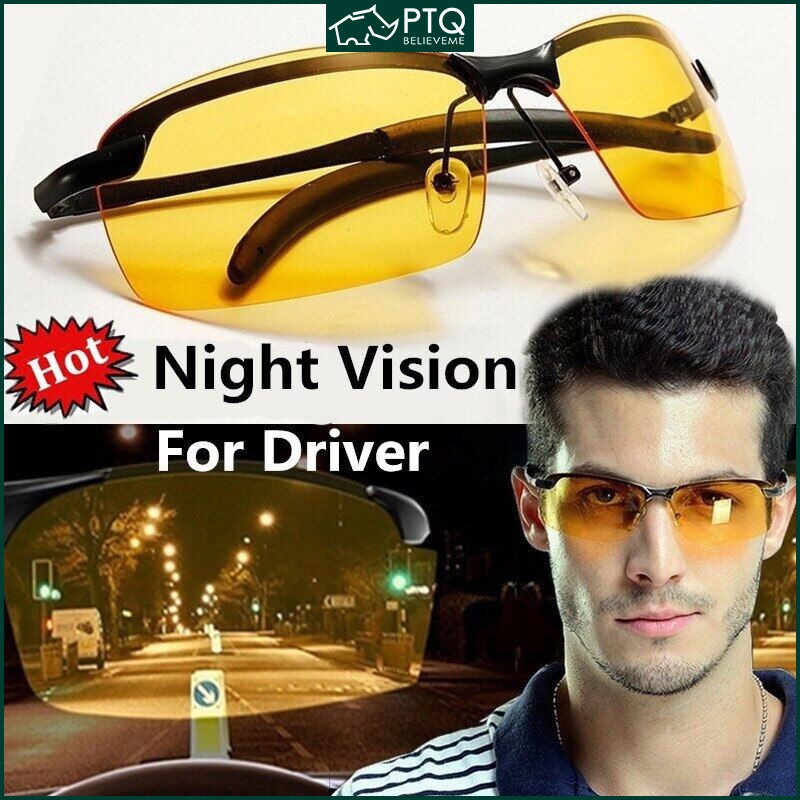 Polarized Night Vision sunglasses For men Outdoor Sport Glasses for