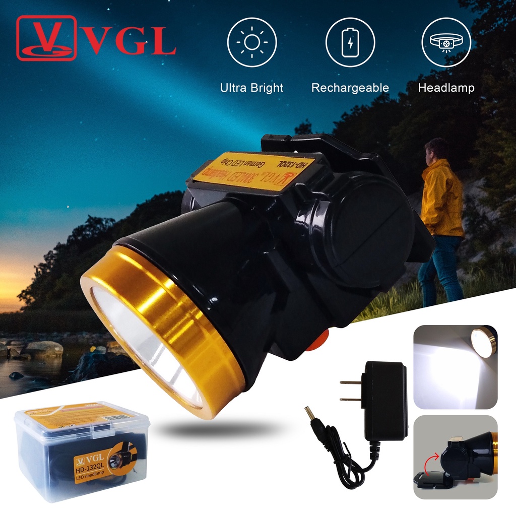 Headlamp Rechargeable Flashlight Shopee Philippines