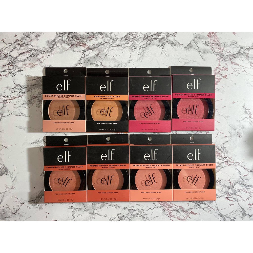 AUTHENTIC ELF PrimerInfused Shimmer Blush Shopee Philippines