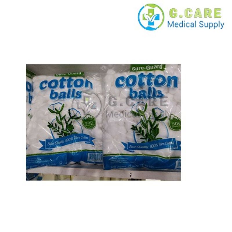 PURE COTTON BALLS Sureguard(300balls) Shopee Philippines