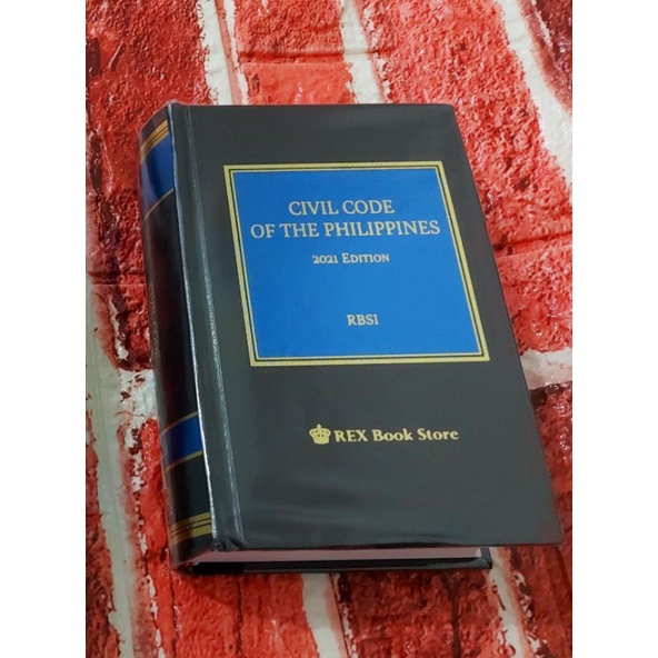 Civil Code of the Philippines 2021 ed (codal by REX) Shopee Philippines