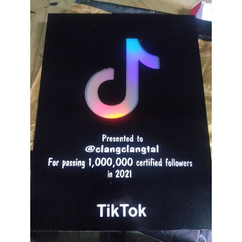 Tiktok & Youtube Play Button Shopee Philippines